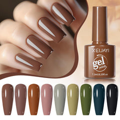 Autumn & Winter Gel Nail Polish Collection 9 Shades UV LED Soak Off Alcohol Glos