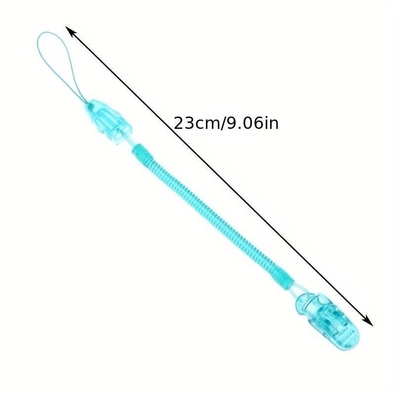 2pcs Baby Pacifier Clip Chain Holder Strap Keep Pacifier Secure