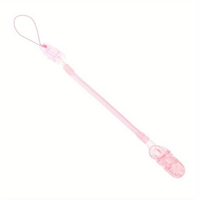 2pcs Baby Pacifier Clip Chain Holder Strap Keep Pacifier Secure