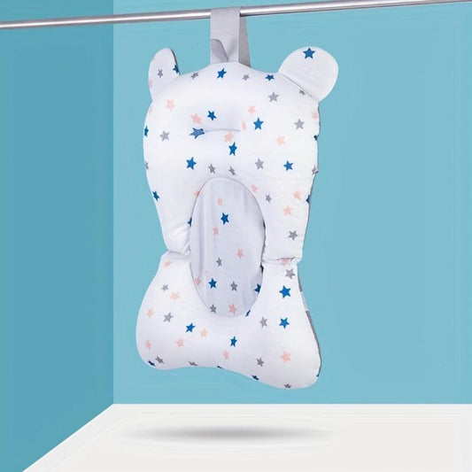 Newborn Baby Bath Seat Support - Soft Anti-Slip Bath Pad