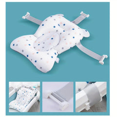 Newborn Baby Bath Seat Support - Soft Anti-Slip Bath Pad