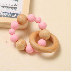 Aby Pink Teether Chewable Toy