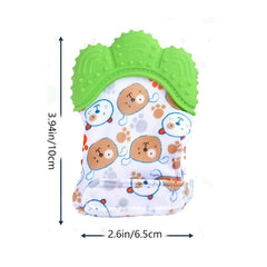 Silicone Baby Handle Toothpaste Soften Ring Belly Toothbrush