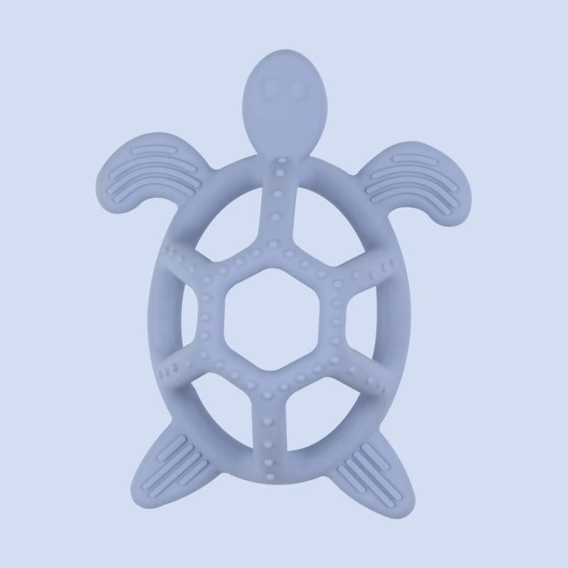 Turtle Teething Toy for Babies 3M+ BPA-Free Silicone Relief