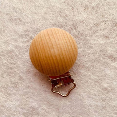 Beech Animal Pacifier Clip Wooden Baby Pacifier Clip