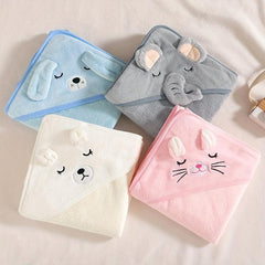 Baby Bath Towel Kids Blanket Newborn Quilt Wrap Towel Swaddle