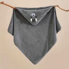 Soft Baby Bath Towel With Hood for Newborns