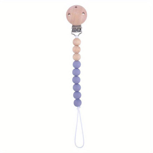 Baby Anti-drop Chain Pacifier Clip Silicone Infant Nipple Soother Holder