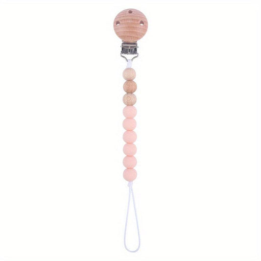 Baby Anti-drop Chain Pacifier Clip Silicone Infant Nipple Soother Holder