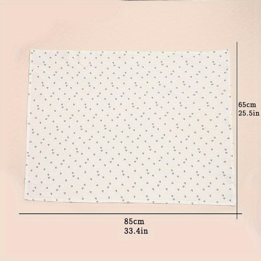 Soft Baby Shower Towel with Rabbit Print