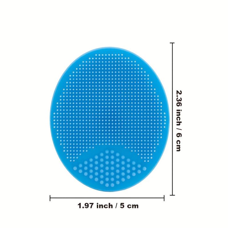 Baby Bath Brush Cradle Cap Silicone Massage Scrubbers Exfoliator