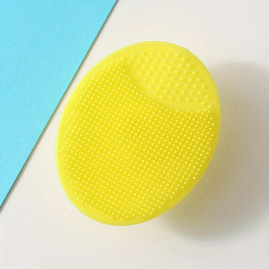 Silicone Shampoo Brush Baby Scrubber Hair Washing Tool