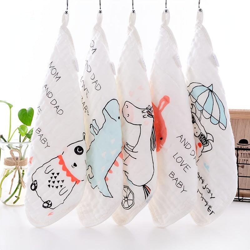 Soft Baby Washcloths for Newborn Cotton Absorbent Bath Towels