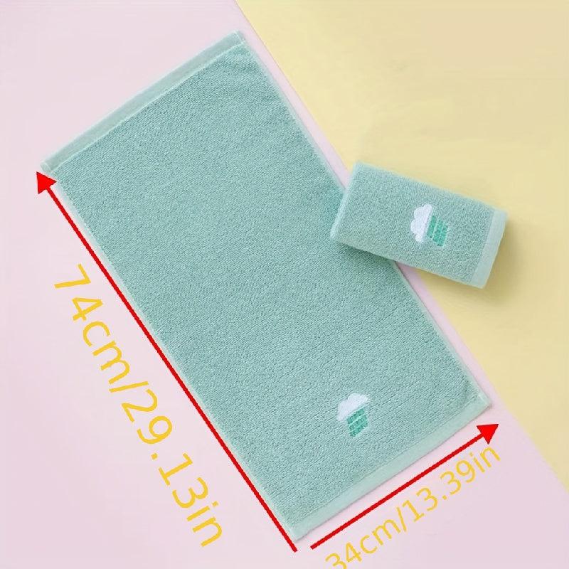 3pcs Soft Absorbent Towels Daily Necessities Gift