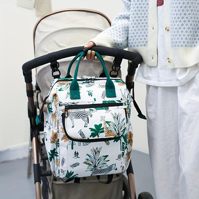 Fashionable Mommy Bag Large Capacity Diaper Bag Backpack