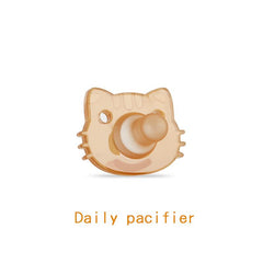 Soft Silicone Pacifier for Newborns Sleep & Weaning