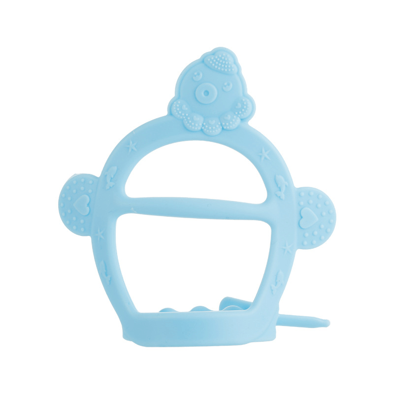Baby Octopus Bracelet Teether Soft Silicone Teething Toy
