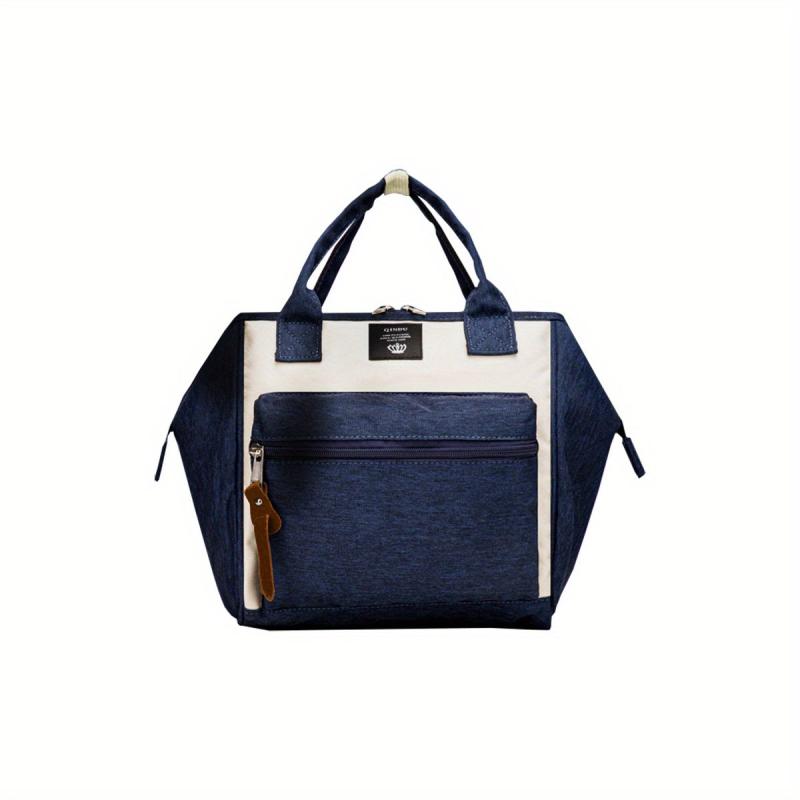 Small Diaper Bag Backpack Mini Diaper Tote & Portable Crossbody Backpack