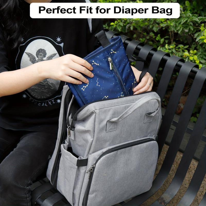 Portable Baby Diaper Changer Pad - Foldable & Travel-Friendly