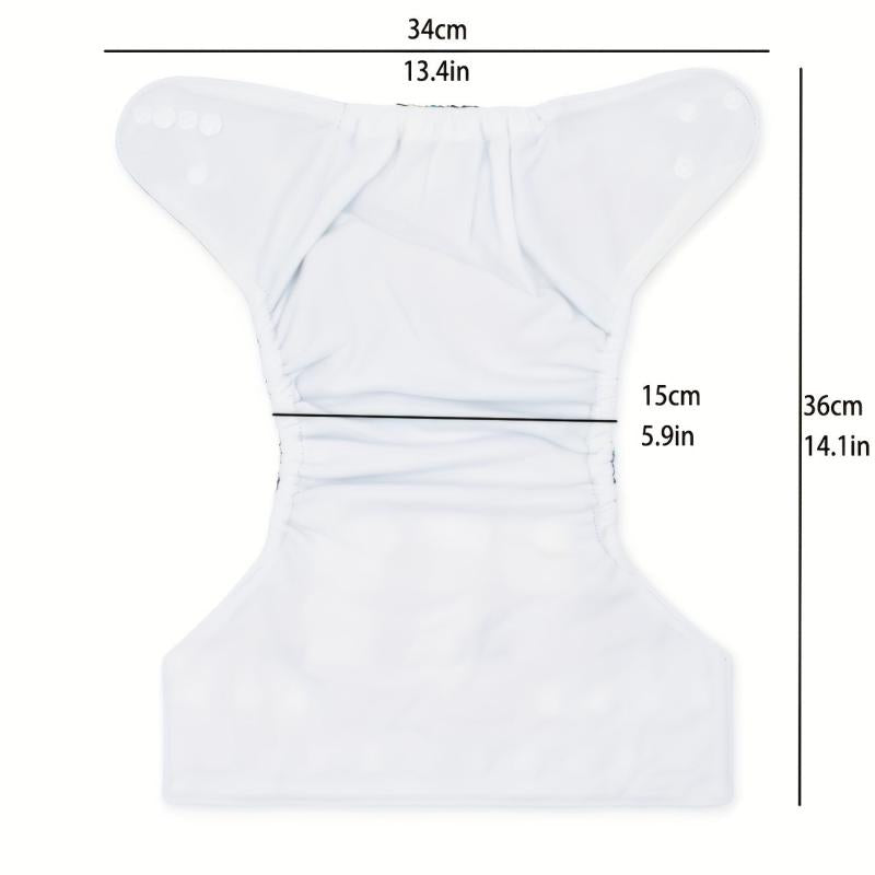 1pc Reusable Cloth Diapers For Girls Boys Adjustable Washable Nappy