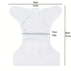 1pc Reusable Cloth Diapers For Girls Boys Adjustable Washable Nappy