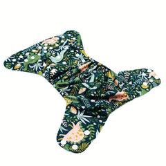 Dinosaur Print Adjustable Baby Cloth Diaper
