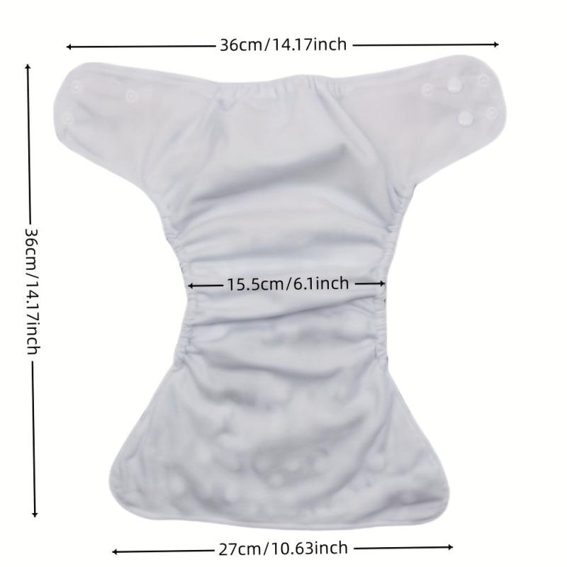 Dinosaur Print Adjustable Baby Cloth Diaper