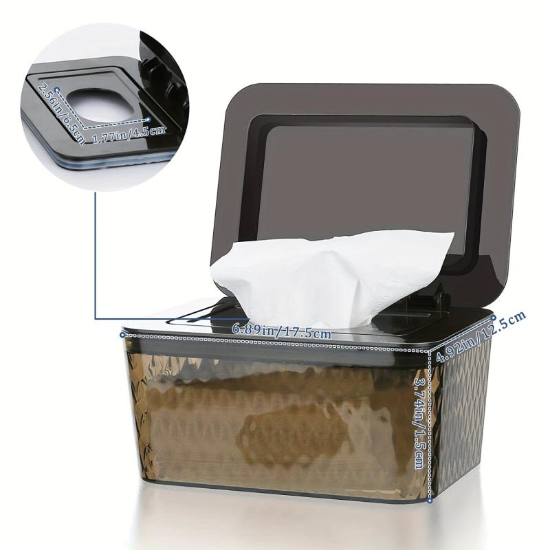 Large Capacity Wipes Dispenser Box Dustproof Wipes Case