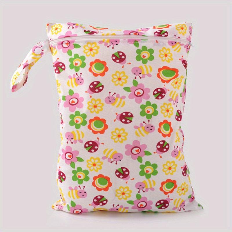 2pcs Large Size Women's Sanitary Napkin Diaper Pad Storage Bag
