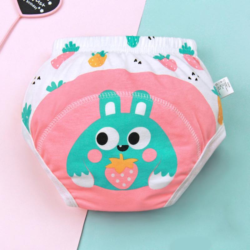 Cartoon Baby Pants Waterproof Leak Proof Diapers for Learning Comfort