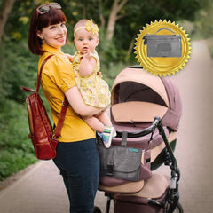 Portable Diaper Changing Pad with Smart Wet Wipe Bag