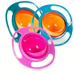 Universal 360 Rotate Baby Feeding Salad Bowl Soup Mixing Fish Fruit Rice Sugar