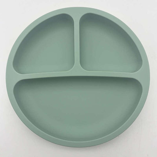Baby Safe Silicone Dinner Plate Cartoon Children's Tableware
