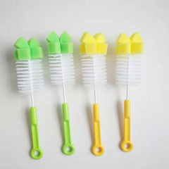 Baby Bottle Brush Sponge Head Bottle Brush Cup Brush Nylon Cleaning Brush