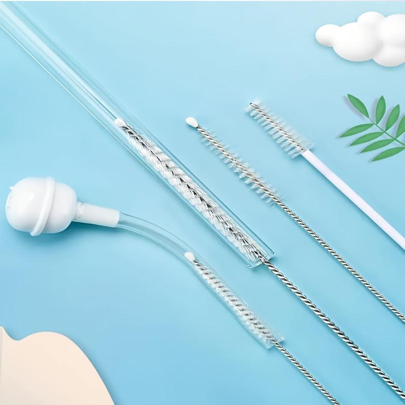 10-pack Nylon & Stainless Steel Insulation Cleaning Set Baby Bottle Brush