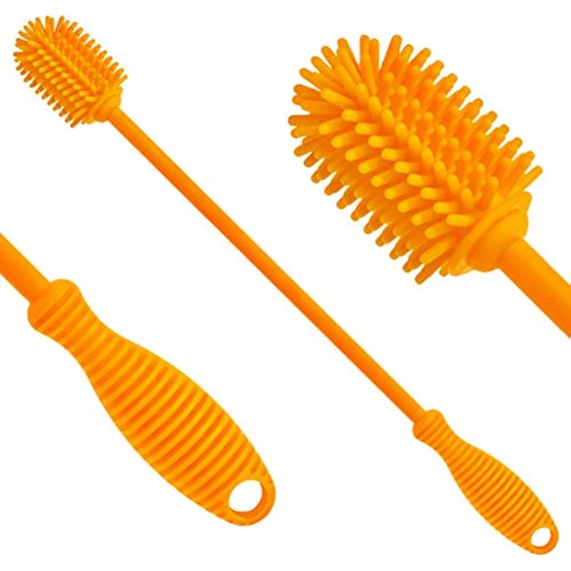 Silicone Bottle Brush 31.75 cm Water Bottle Cleaning Brush