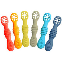 6 Pcs Baby Licking Spoon Set for Feeding Training