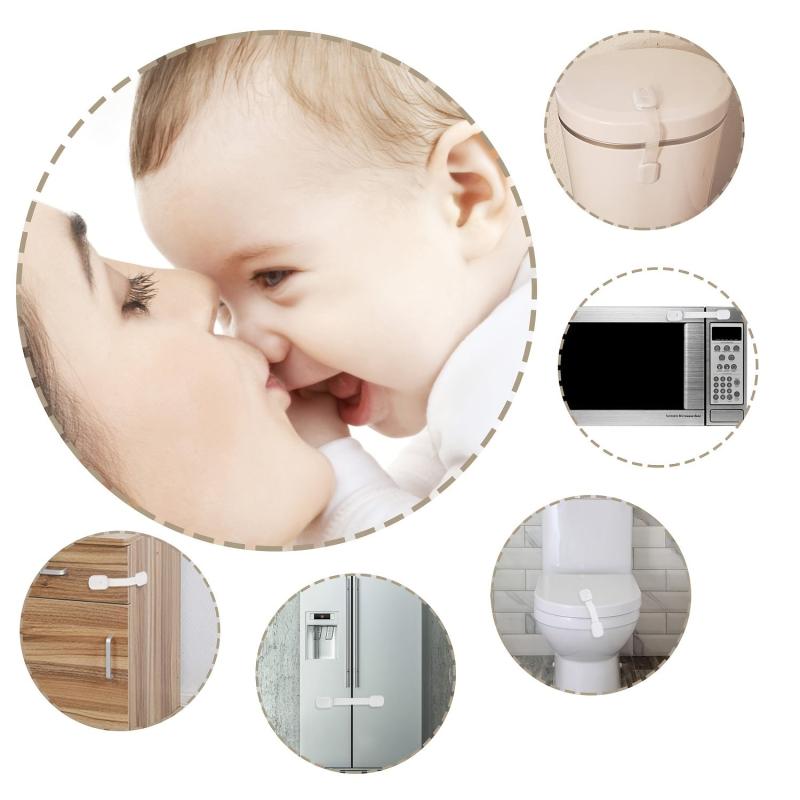 Baby Protection Cabinet Lock Adjustable Latch