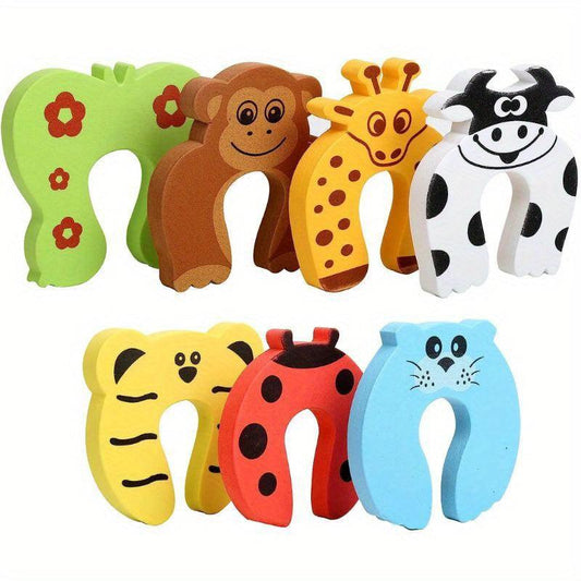 7pcs Finger Pinch Guard Soft Foam Baby Protector