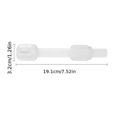 Child Safety Cabinet Locks 6pcs Baby Proofing Latches Adjustable