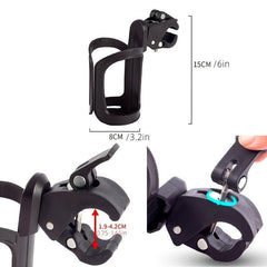 Stroller Accessories Cup Phone Holder Kids Tricycle Bicycle Milk Bottle Holder