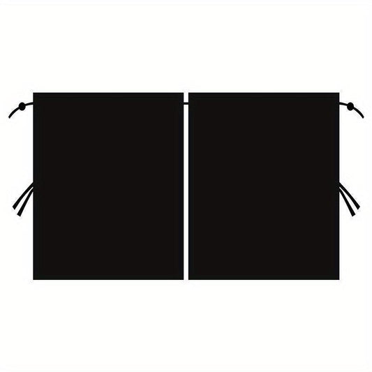 2pcs Car Divider Sunshade Curtains For Privacy Travel