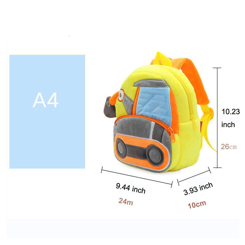 Plush Baby Bags Kid Backpack Cartoon Animal Styles