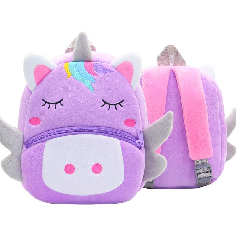 Plush Baby Bags Kid Backpack Cartoon Animal Styles