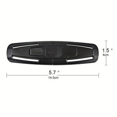 2pcs Car Baby Safety Seat Strap Belt Harness Chest Clip Buckle Latch
