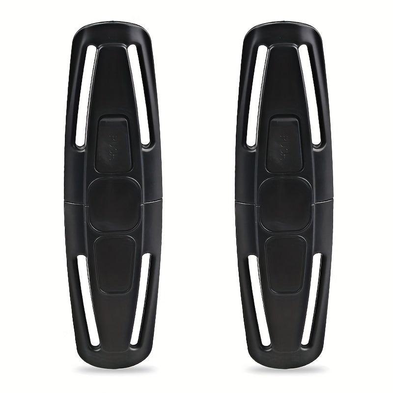 2pcs Car Baby Safety Seat Strap Belt Harness Chest Clip Buckle Latch