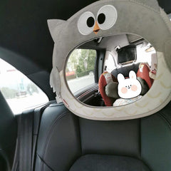 Owl Observation Mirror Cartoon Baby Safety Seat
