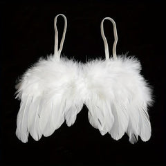 Newborn Angel Feather Wings Photo Props Set