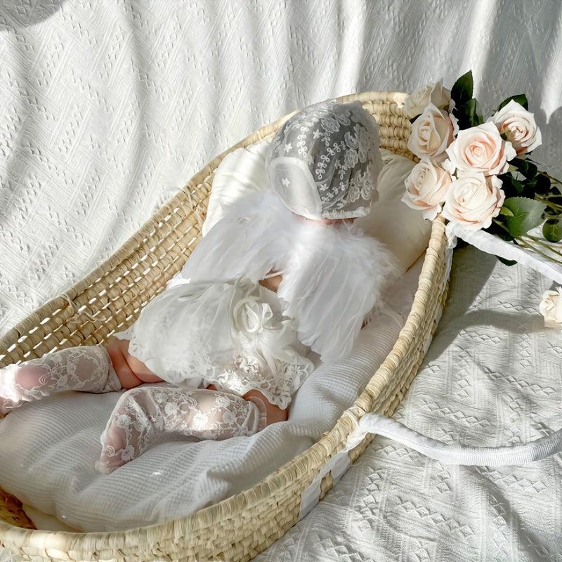 Newborn Angel Feather Wings Photo Props Set