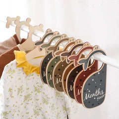 7pcs Whale Shape Baby Clothing Dividers Nursery Organizer